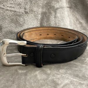 VINTAGE TONY LAMA LEATHER BELT